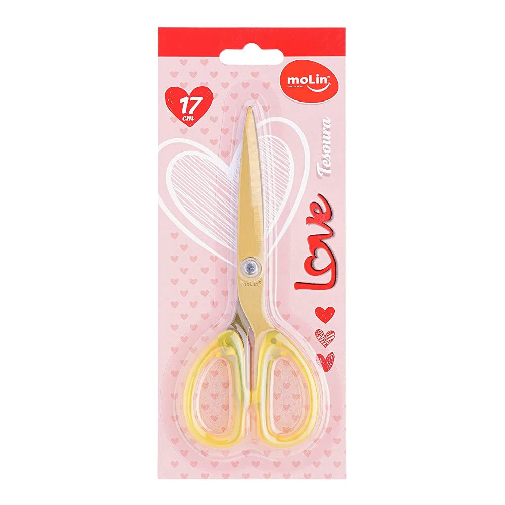 Tesoura Gold Titanium Bt/1