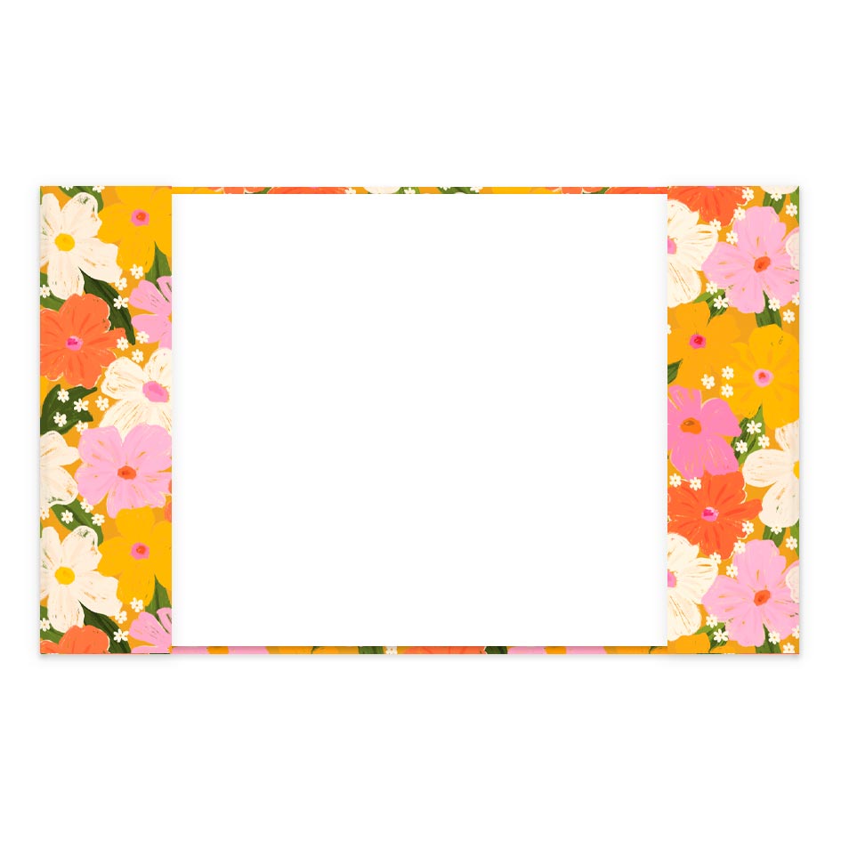 Risca Rabisca - Floral Amarelo