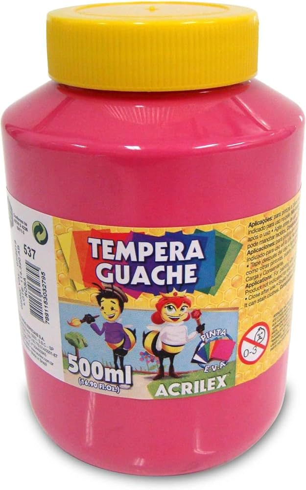Tempera Guache 250 Ml Magenta 