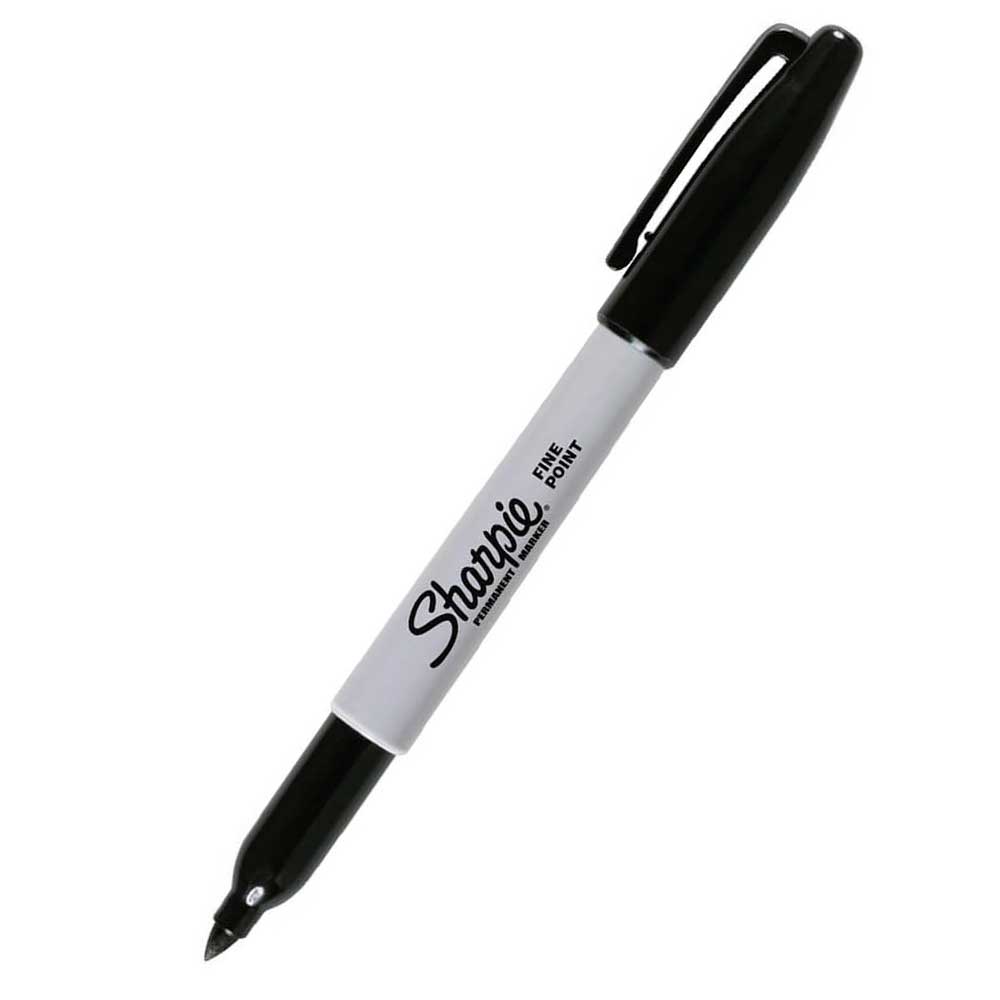 Marcador Permanente Sharpie Fino Preto    
