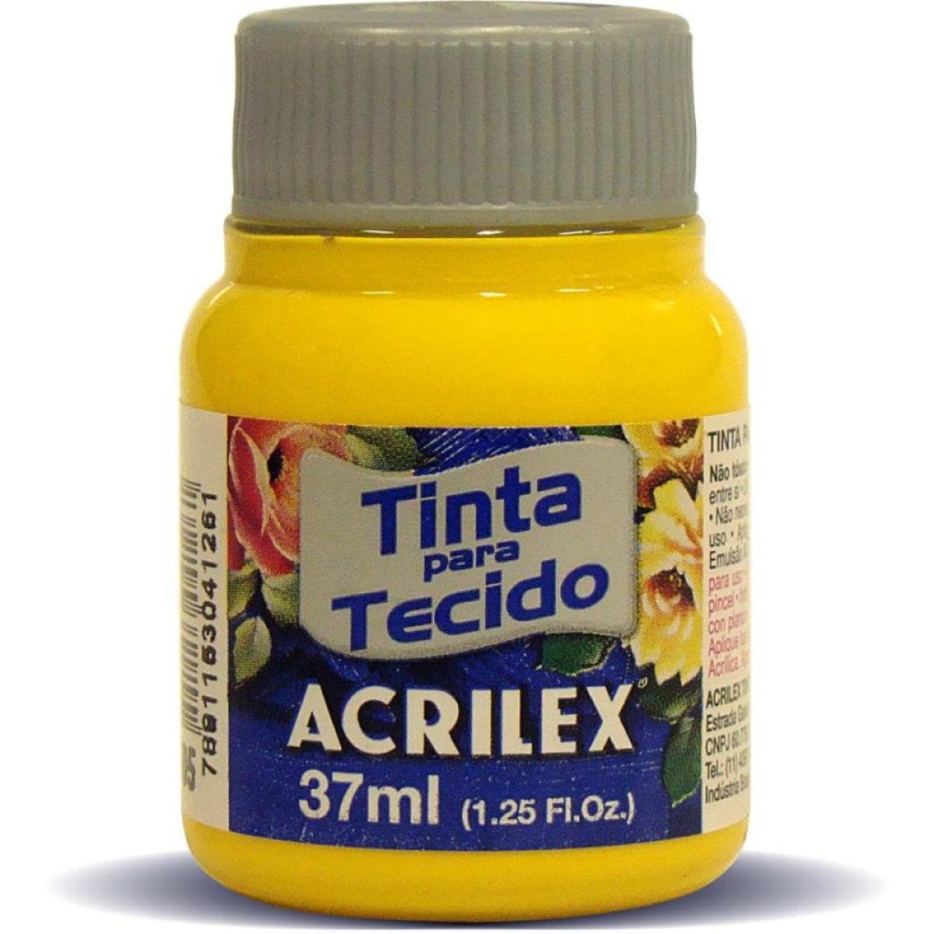 Tinta Tecido Fosca/37Ml Amarelo Ouro 