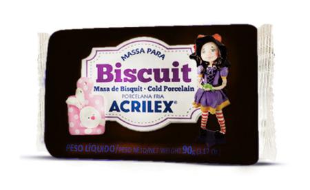 Massa Para Biscuit 90G Preto 