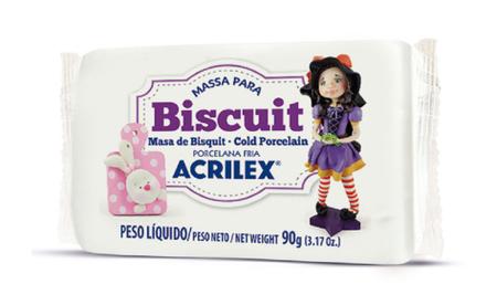 Massa Para Biscuit 90G Natural 