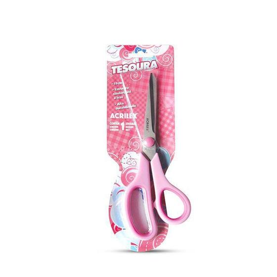 Tesoura Multiuso 19Cm Sem Cor 