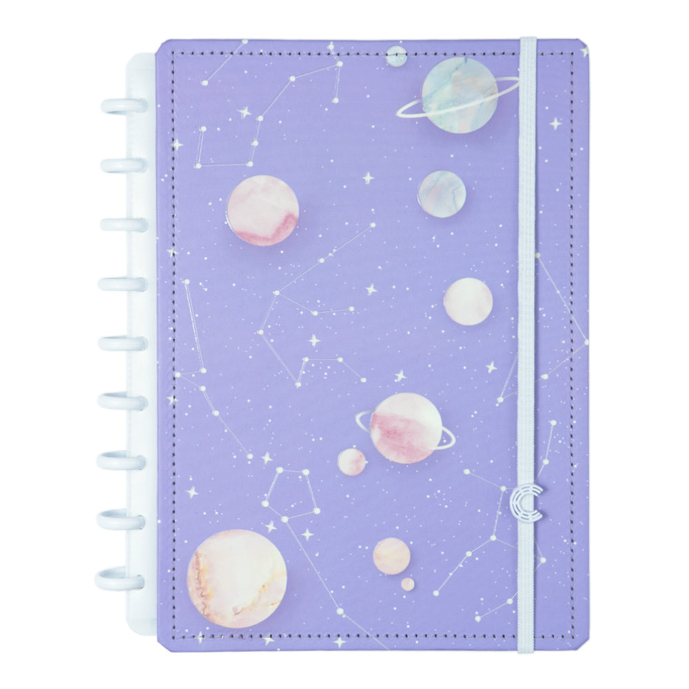 Caderno Purple Galaxy By Gocase - Grande