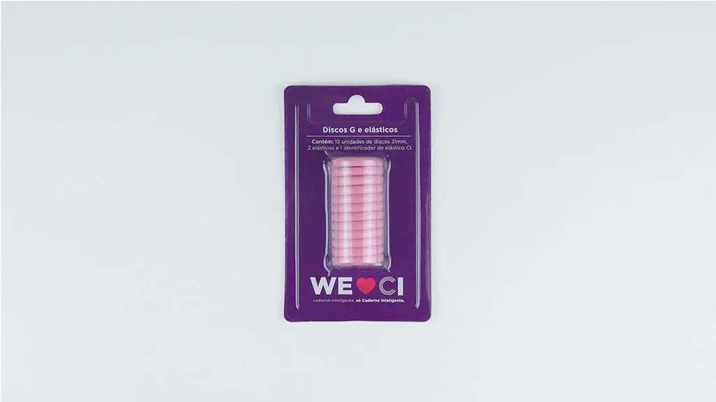 Discos + Elastico Rosa Sertao - G