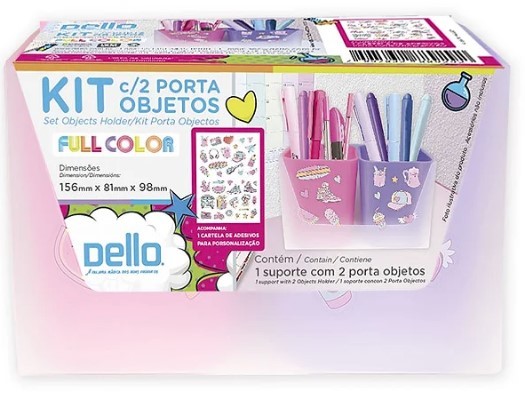 Kit Duo Full Color Rosa/Roxo