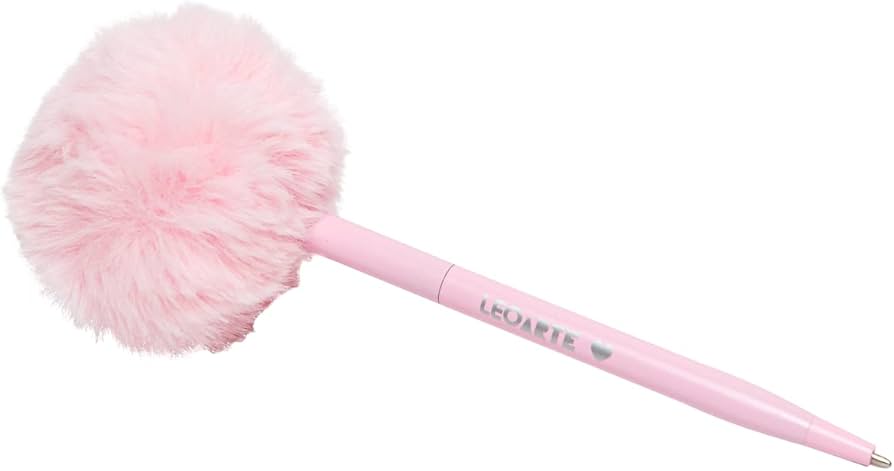 Caneta Corpo Metal Pompom Pink Vibes