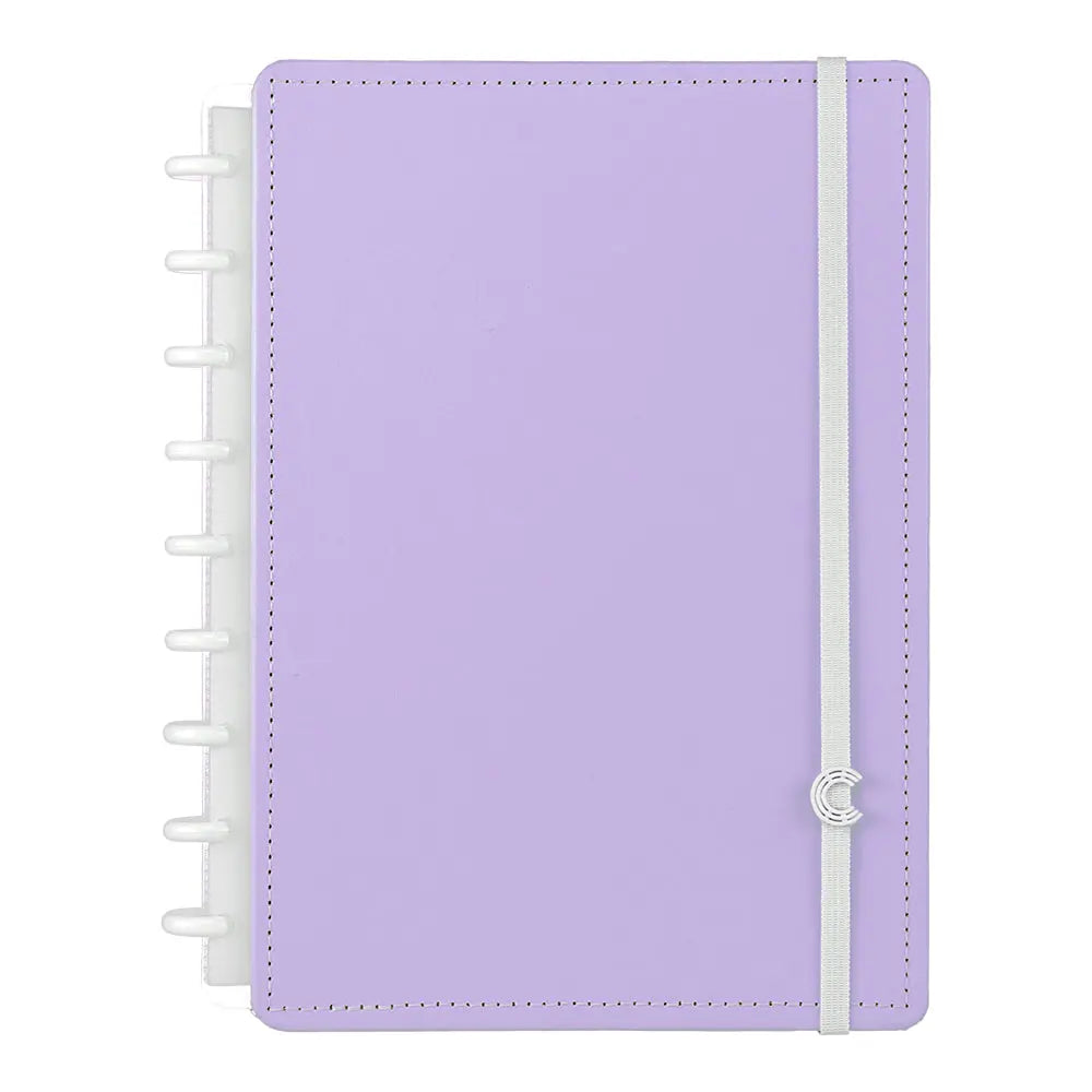 Caderno Lilas Pastel - Medio