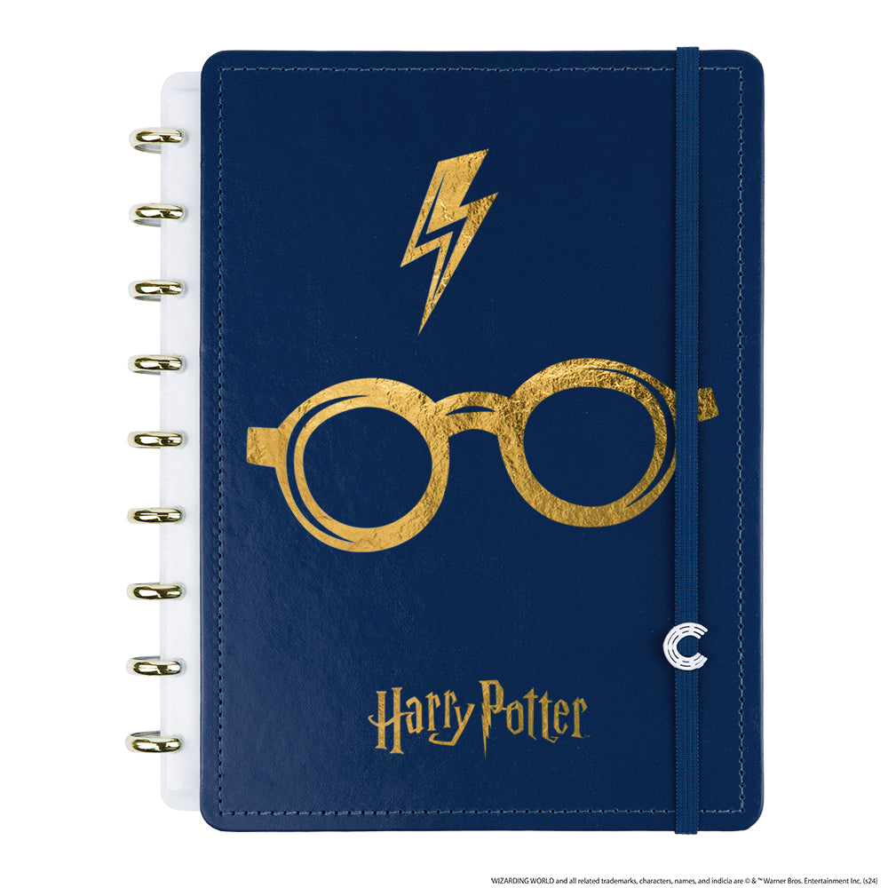 Caderno Ci By Harry Potter Azul - Medio