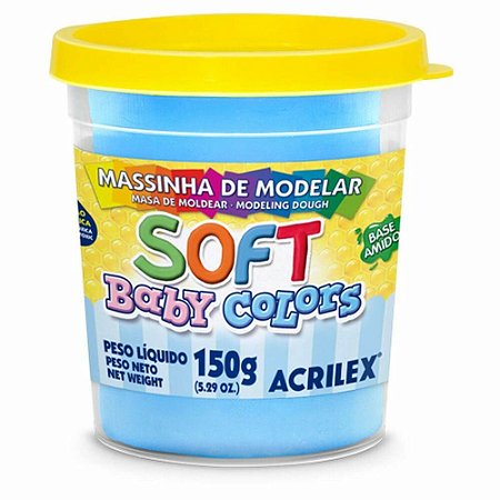 Massa Baby Colors Azul