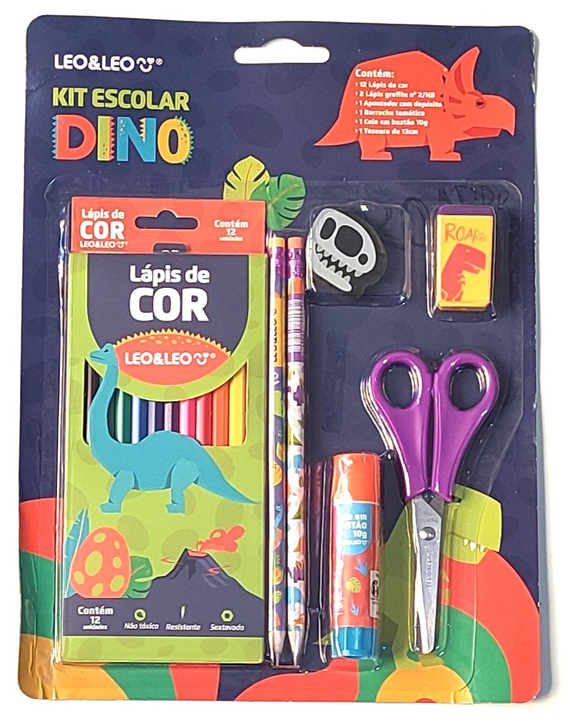 KIT ESCOLAR DINO