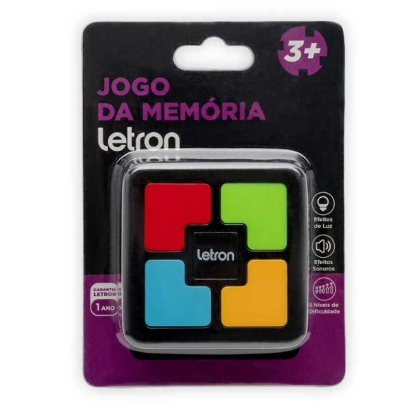 JOGO DA MEMORIA  BATERIA INCLUSA LETRON