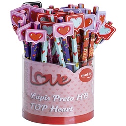[7899588001584] Lapis Preto Top Heart Copo 