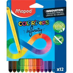 [861600] Lapis De Cor Colorpeps Infinity 12 Cores