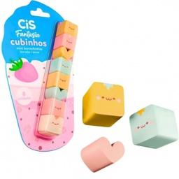 [5.7398] Borracha Cubinhos Blister 
