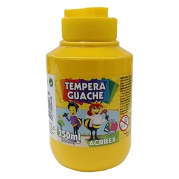 [020250505] Tempera Guache 250 Ml Amarelo Ouro 
