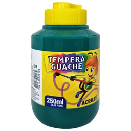 [020250511] Tempera Guache 250 Ml Verde Bandeira 