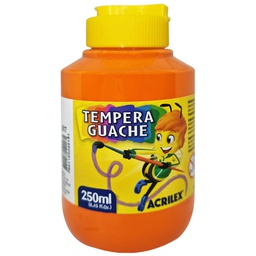 [020250517] Tempera Guache 250 Ml Laranja 