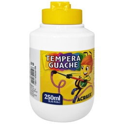 [020250519] Tempera Guache 250 Ml Branco 