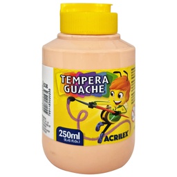 [020250538] Tempera Guache 250 Ml Amarelo Pessego 