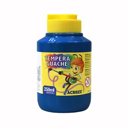 [020250559] Tempera Guache 250 Ml Azul 