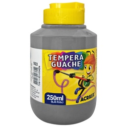 [020250933] Tempera Guache 250Ml Cinza 
