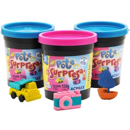 [057200000] Pote Surpresa 6 150G Sem Cor