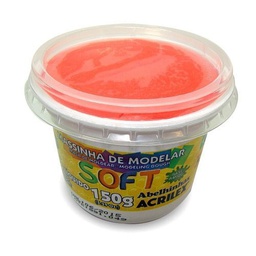 [073150103] Massa De Modelar Soft 150G Vermelho 