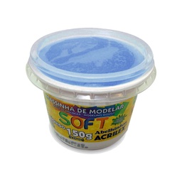[073150109] Massa De Modelar Soft 150G Azul 