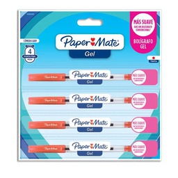 [2066240] Caneta Papermate Econogel Vermelho  Pouch Destacavel   