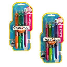 [1997109] Caneta Papermate Inkjoy Gel Rt 0.7 Fina Sort  Bl   