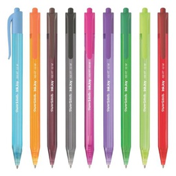 [1919794] Caneta Papermate Km 100 Rt 1.0 Media Preto