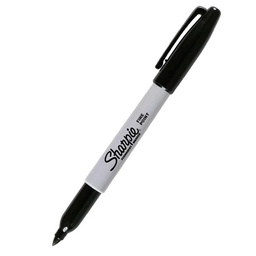 [1812763] Marcador Permanente Sharpie Fino Preto    