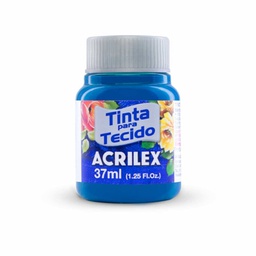 [041400501] Tinta Tecido Fosca/37Ml Azul Turquesa 