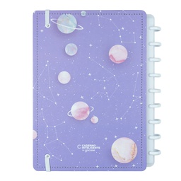 [CIA52154] Caderno Purple Galaxy By Gocase - A5