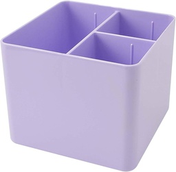 [3020.LP.0006] Porta Objetos Lilas Pastel Com 3 Divisorias