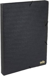 [0268.P.0050] Pasta Aba Elastico Oficio Lb 2Cm Executive Preta