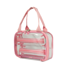 [3035] Maleta Cristal Rosa Bebe
