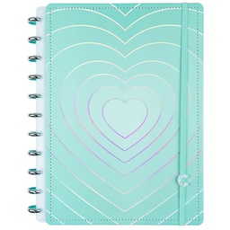 [CIGD4306] Caderno Turquoise Love - Grande