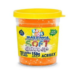 [7891153097299] Massa Glitter Laranja