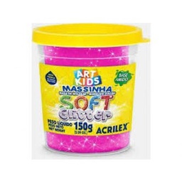 [7891153097312] Massa Glitter Rosa