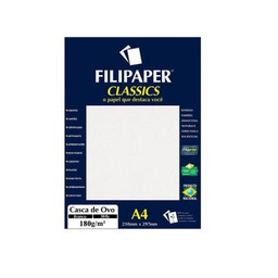 [66] Papel Sulfite Filipaper Casca De Ovo 180Grs Branco R.944  -  0 - Filipaper A4